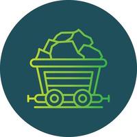 Coal Creative Icon Design vector