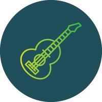 diseño de icono creativo de guitarra vector