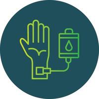 Transfusion Creative Icon Design vector