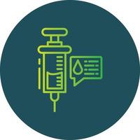 Syringe Creative Icon Design vector