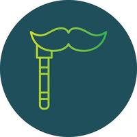 Moustache Creative Icon Design vector