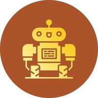 Robot Creative Icon Design vector