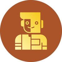 Humanoid Creative Icon Design vector