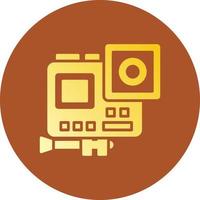 diseño de icono creativo gopro vector