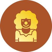 Clown Creative Icon Design vector