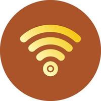 Wifi Creative Icon Design vector