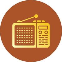 Radio Creative Icon Design vector