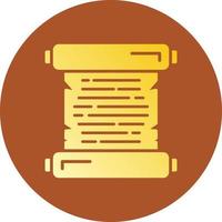 Old Paper Creative Icon Design vector