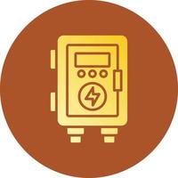 Fuse Box Creative Icon Design vector