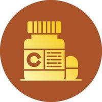 Vitamins Creative Icon Design vector