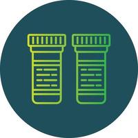 Test Tube Creative Icon Design vector