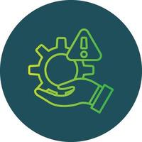 Risk Creative Icon Design vector