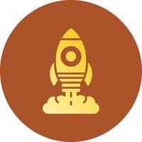 Rocket Creative Icon Design vector