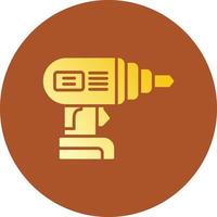 Hand Drill Creative Icon Design vector