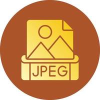 Jpeg Creative Icon Design vector