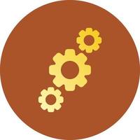 Gears Creative Icon Design vector