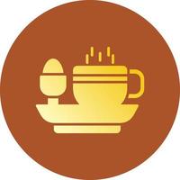 diseño de icono creativo de desayuno vector