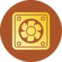 Fan Creative Icon Design vector