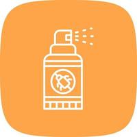 Spray Bottle Creative Icon Design vector