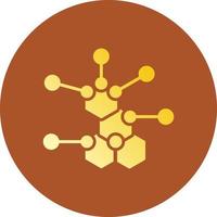 Molecule Creative Icon Design vector