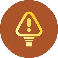 Alert Creative Icon Design vector