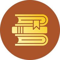 diseño de iconos creativos de libros vector