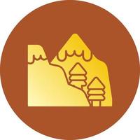 Mountain Creative Icon Design vector