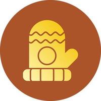 Mitten Creative Icon Design vector