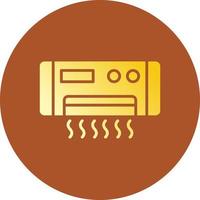 Air Conditioning Creative Icon Design vector