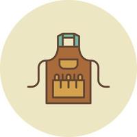 Apron Creative Icon Design vector