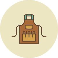 Apron Creative Icon Design vector