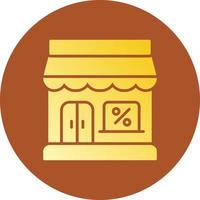 Store Creative Icon Design vector