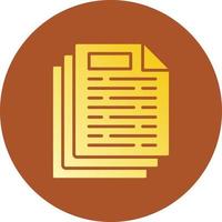 Document Creative Icon Design vector