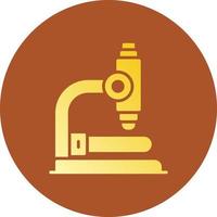 Microscope Creative Icon Design vector