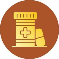 Pills Creative Icon Design vector