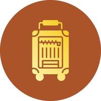 Luggage Creative Icon Design vector