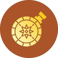 Compass Creative Icon Design vector