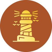 Lighthouse Creative Icon Design vector