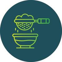 Strainer Creative Icon Design vector