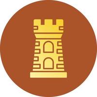Tower Creative Icon Design vector