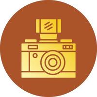 Camera Creative Icon Design vector