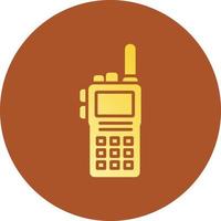 Walkie Talkie Creative Icon Design vector