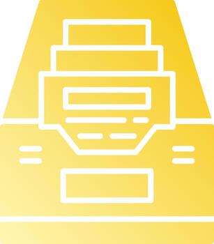 Files Box Creative Icon Design vector