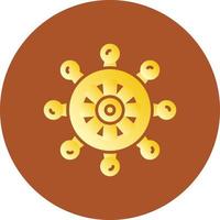 Rudder Creative Icon Design vector