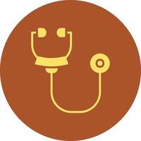 Stethoscope Creative Icon Design vector