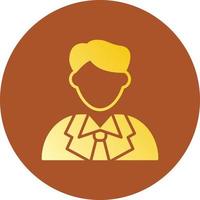 Salesman Creative Icon Design vector