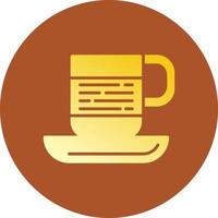 Tea Cup Creative Icon Design vector