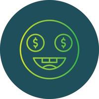 Greedy Creative Icon Design vector