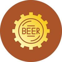 Bottle Cap Creative Icon Design vector