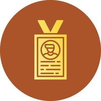 Vip Pass Creative Icon Design vector